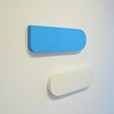 尾崎森「#13 Conversation/Blue and White」