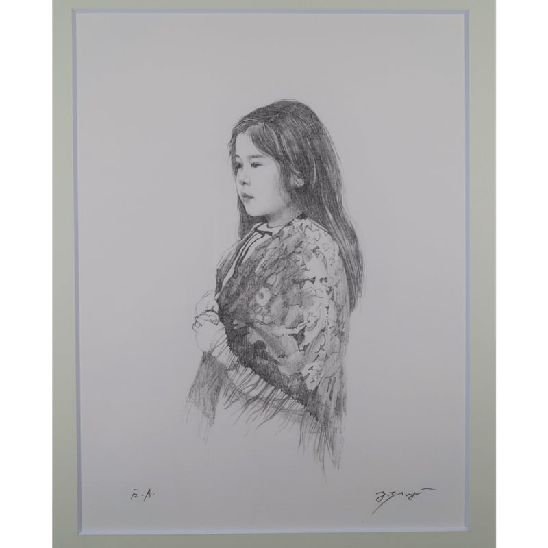 藤井勉「少女Ⅱ」 | implexus art gallery online shop