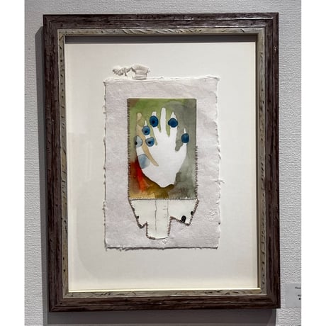 伊山桂「Three pieces : white flower」