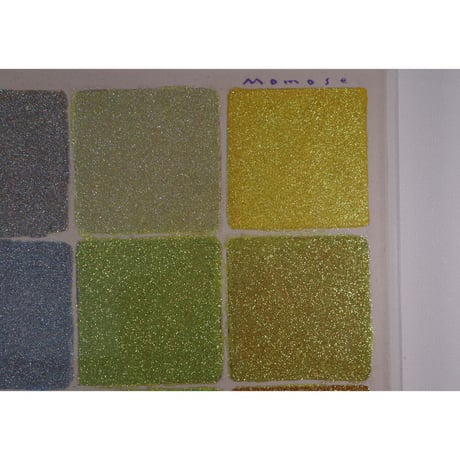 百瀬寿「Glitter Silver ,Yellow ,Orange  and  Violet」