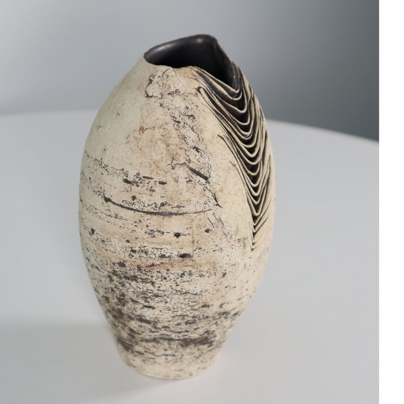 泉田之也　積層茶壺　現代作家 泉田之也 積層茶壺 現代作家 泉田之也 積層茶壺 現代作家