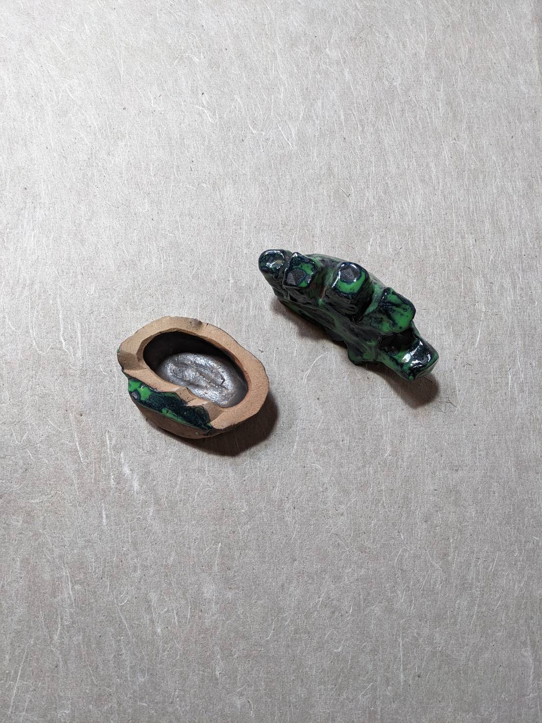 吉川千香子作 オブジェ、蓋物 CYー010 | Gallery hanakura