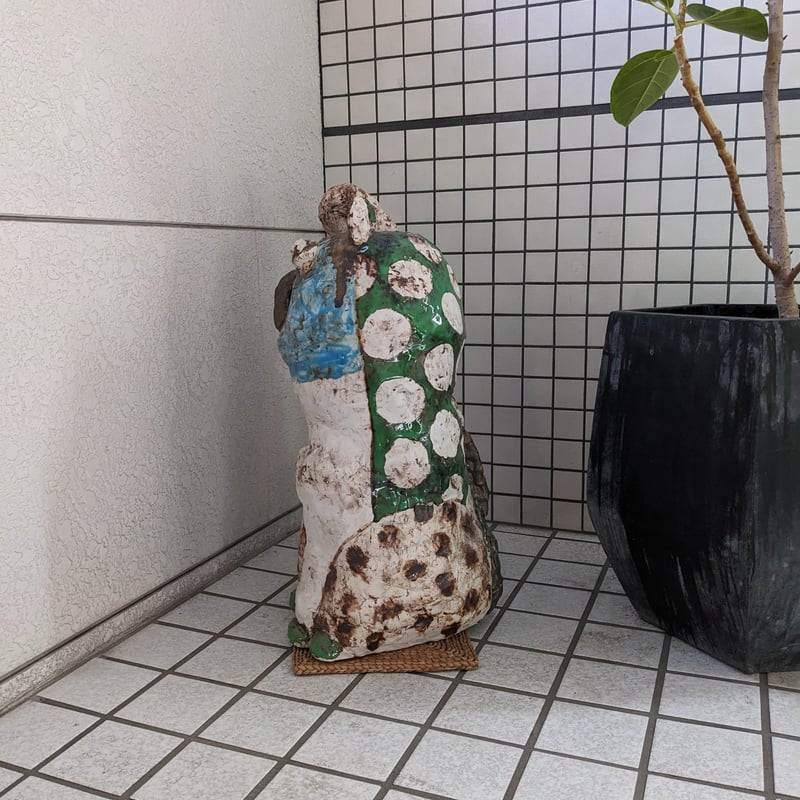 吉川千香子猫のオブジェ 吉川千香子猫のオブジェ - メルカリ