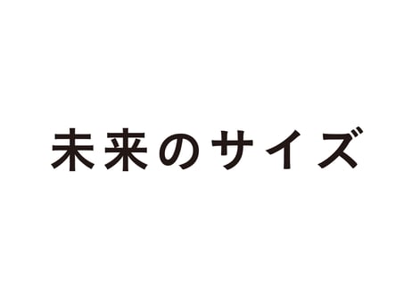 未来のサイズ