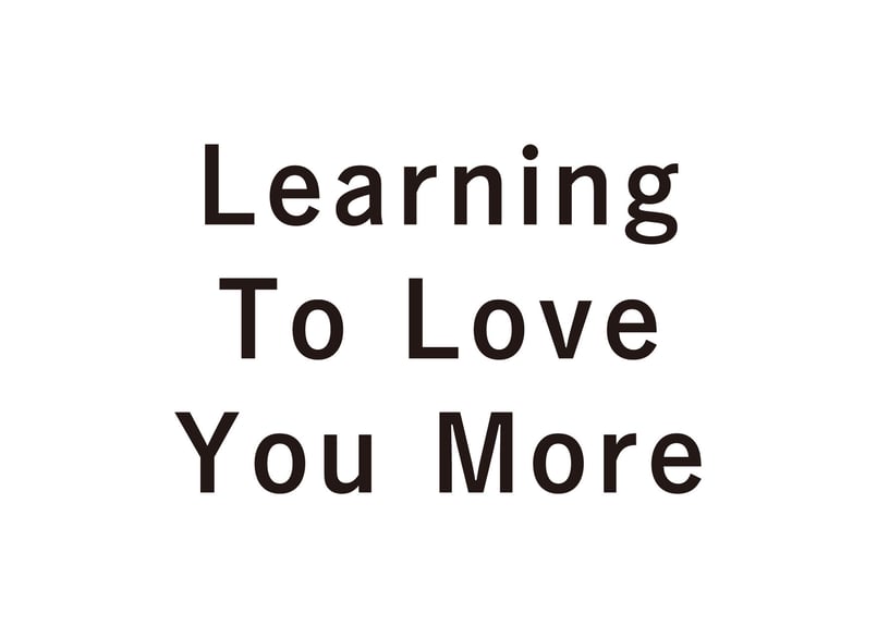 Learning To Love You More Miranda July 本 Learning to Love You More | good title books