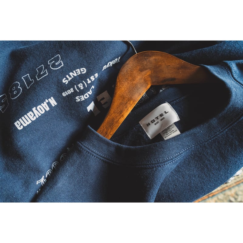 HOTEL 5th Anniversary Sweat // NAVY | HOTEL WE