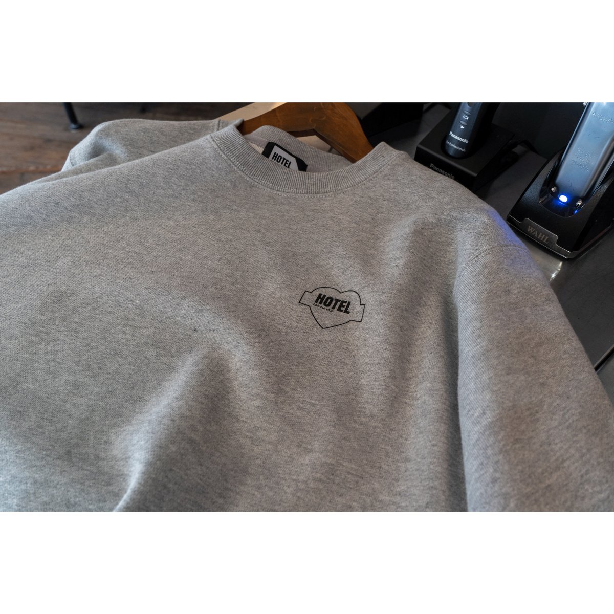 TSY × HOTEL】BLACK PANTHER SWEAT / GRAY | HOTEL