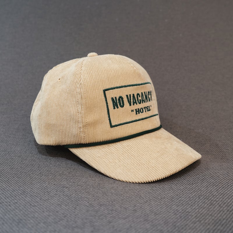 HOTEL ORIGINAL CAP【NO VACANCY】// BEIGE × OLIVE 