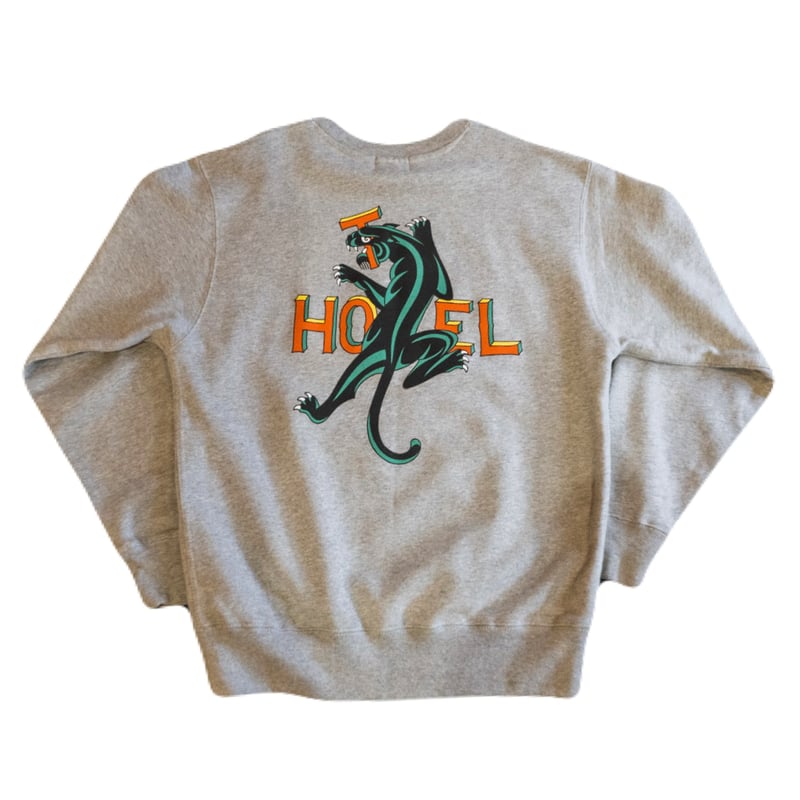 TSY × HOTEL】BLACK PANTHER SWEAT / GRAY | HOTEL