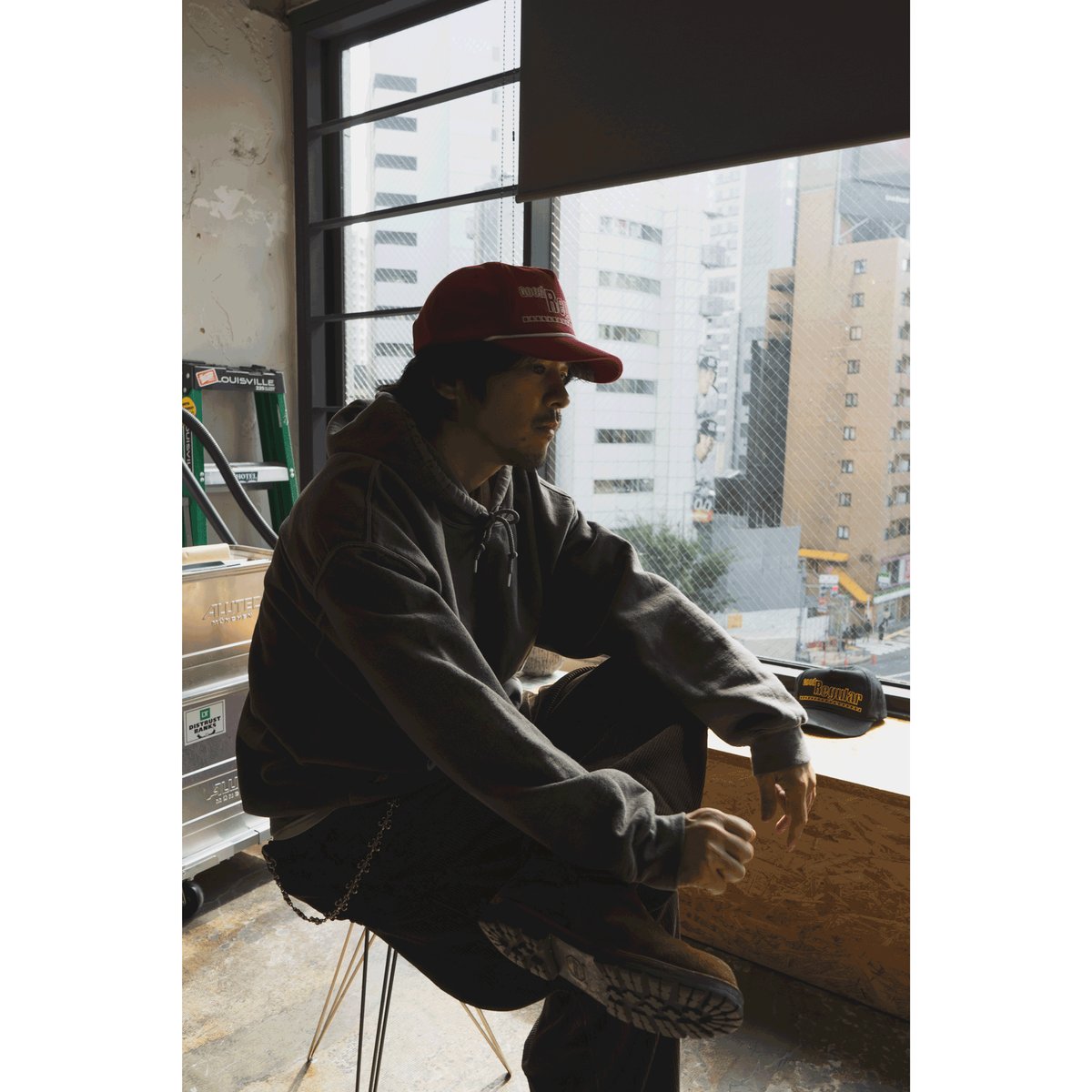 HOTEL ORIGINAL CAP【Good Regular】// ブラック HOTEL ORIGINAL CAP【Good Regular】// RED | HOTEL