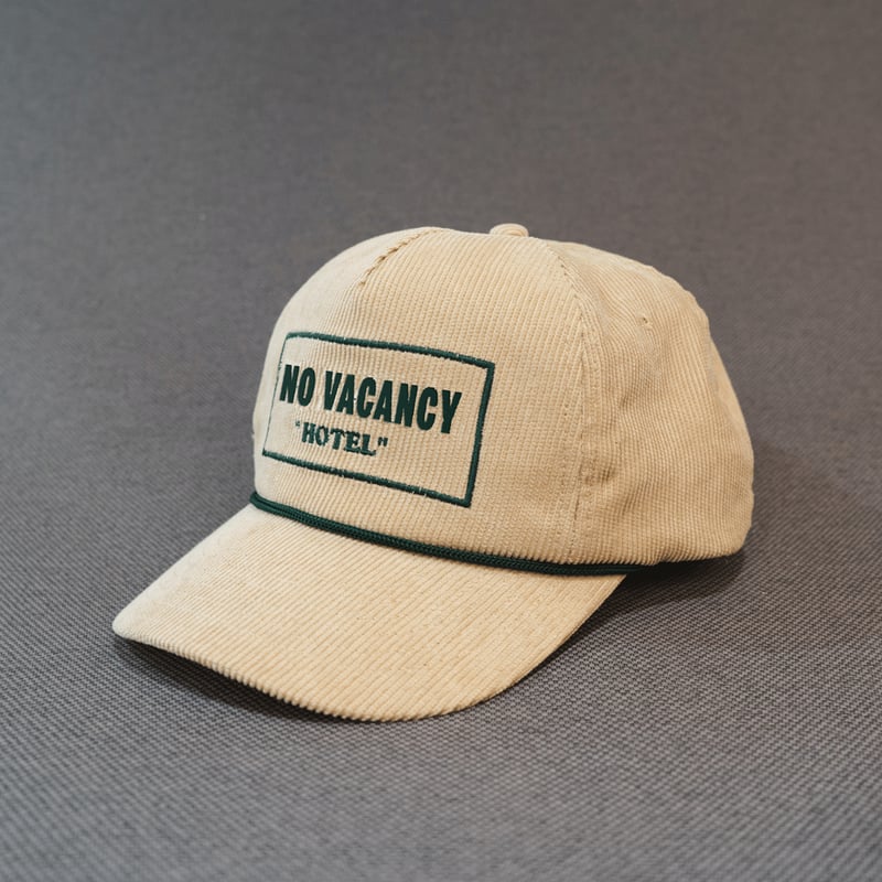 HOTEL ORIGINAL CAP【NO VACANCY】// BEIGE × OLIVE 