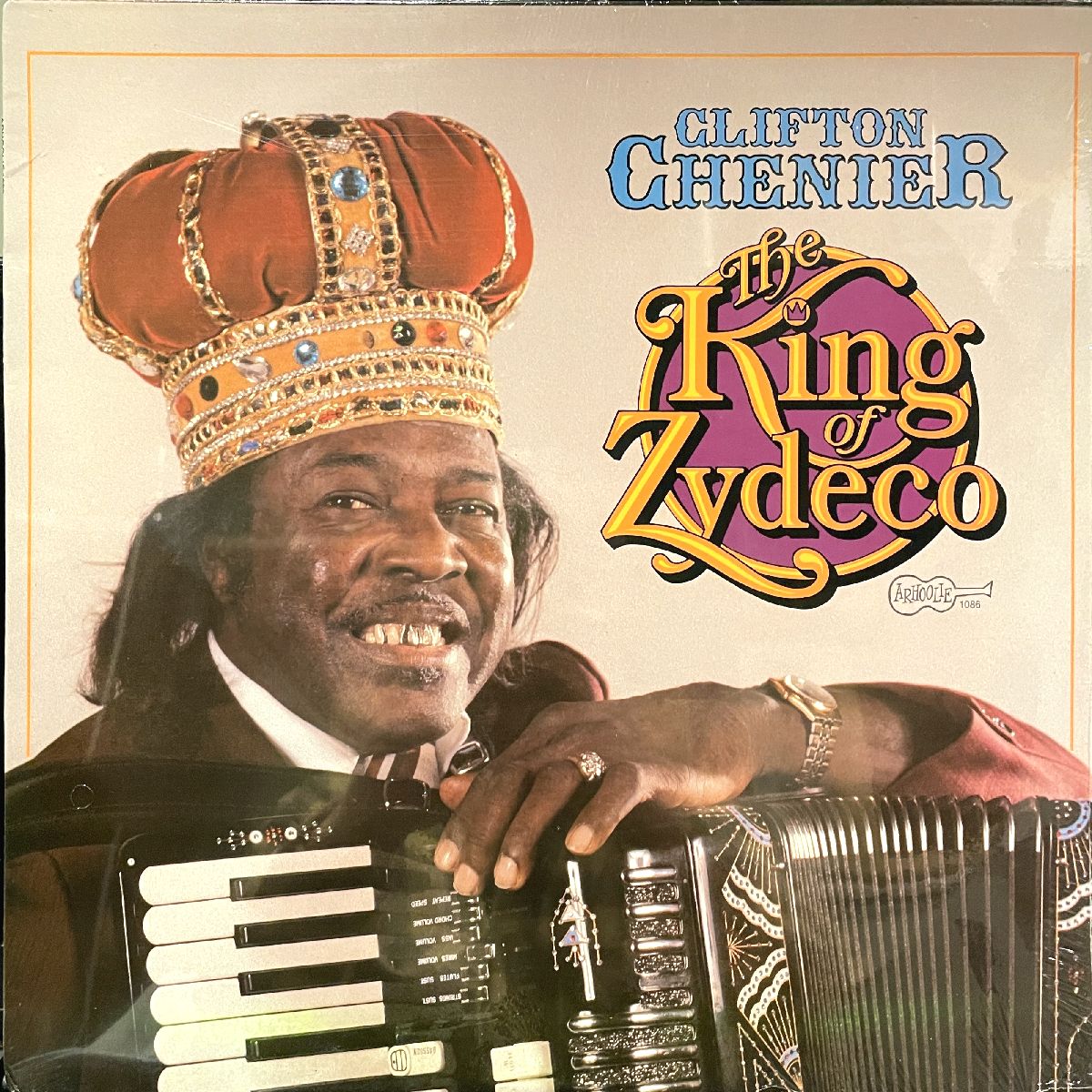 ミュージシャン coro CLIFTON CHENIER - The King Of Zydeco (ARHOOLIE
