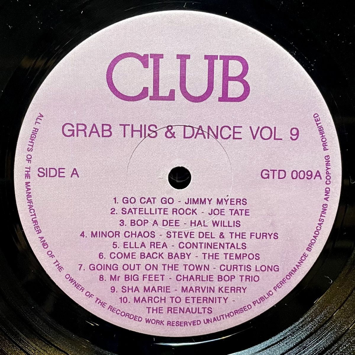 rockabilly Grab This & Dance 21枚 rockabilly Grab This