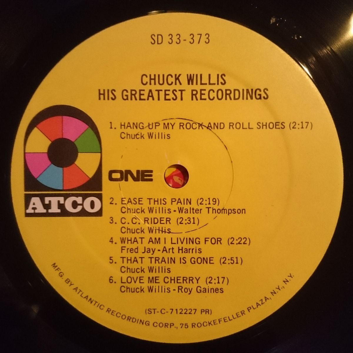 CHUCK　Greatest　His　WILLIS　SD...　Recordings　(ATCO