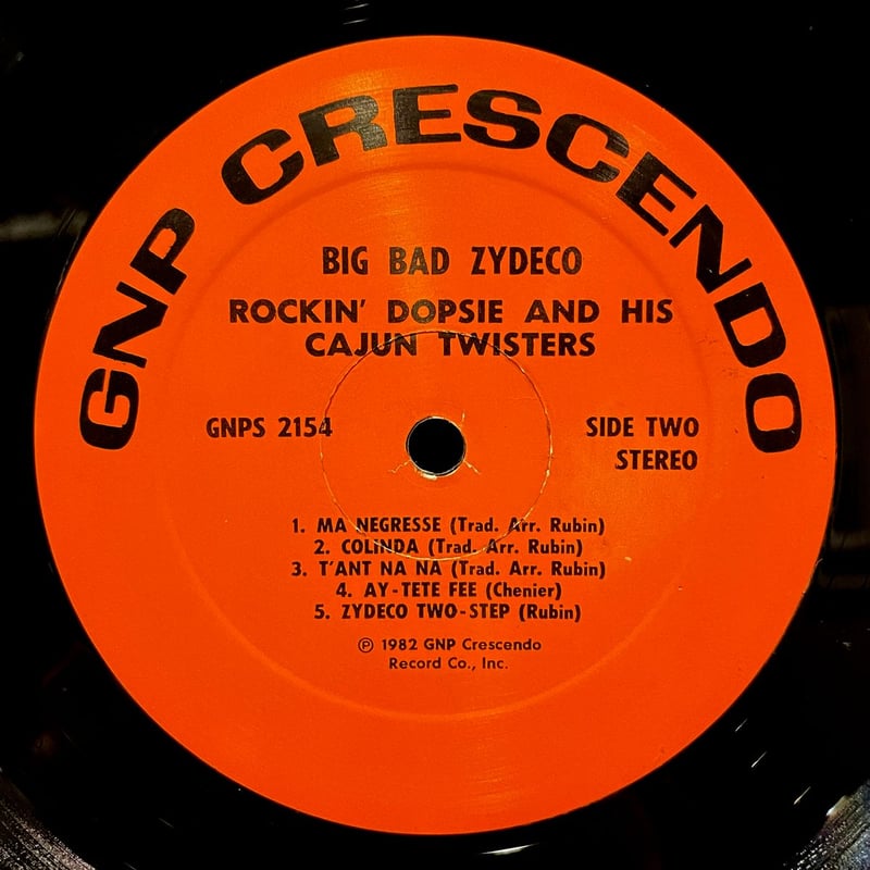 Kenny Cox Introducing ポストバップ傑作レアUSオリジナル盤 ROCKING DOPSIE & THE CAJUN TWISTERS - Big Bad Z