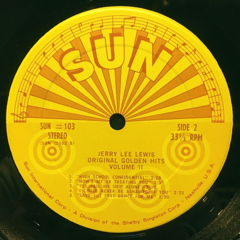 JERRY LEE LEWIS - Original Golden Hits Volume 2