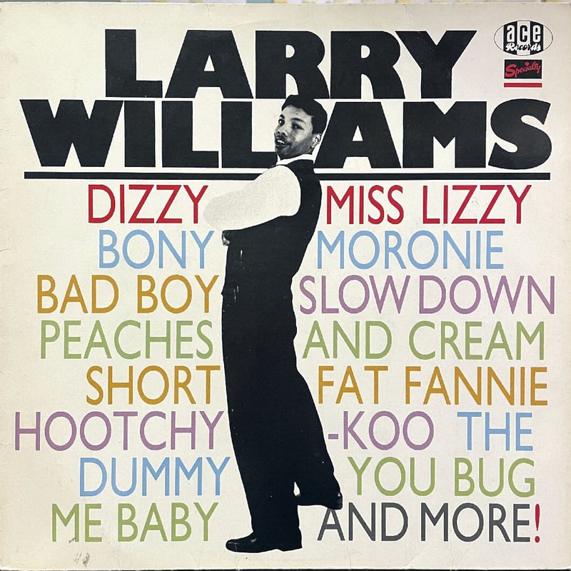 LARRY WILLIAMS - Dizzy Miss Lizzy (ace CH 129) ...