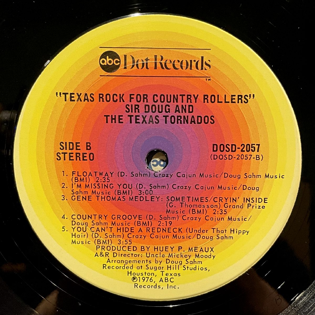 SIR DOUG & THE TEXAS TORNADOS - Texas Rock For