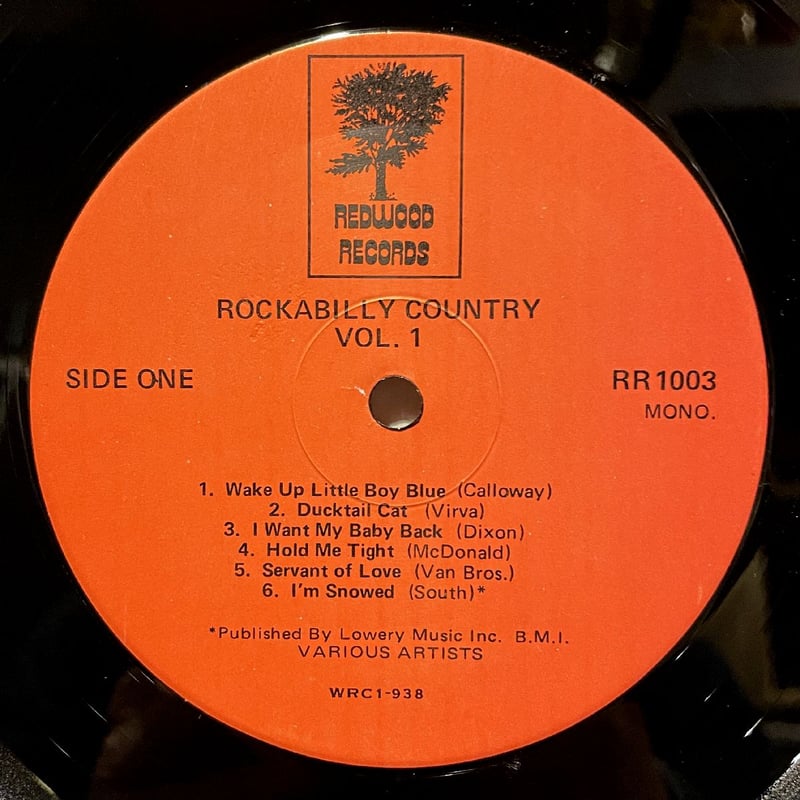 V.A. - Rockabilly Country Vol.1 (Redwood RR1003
