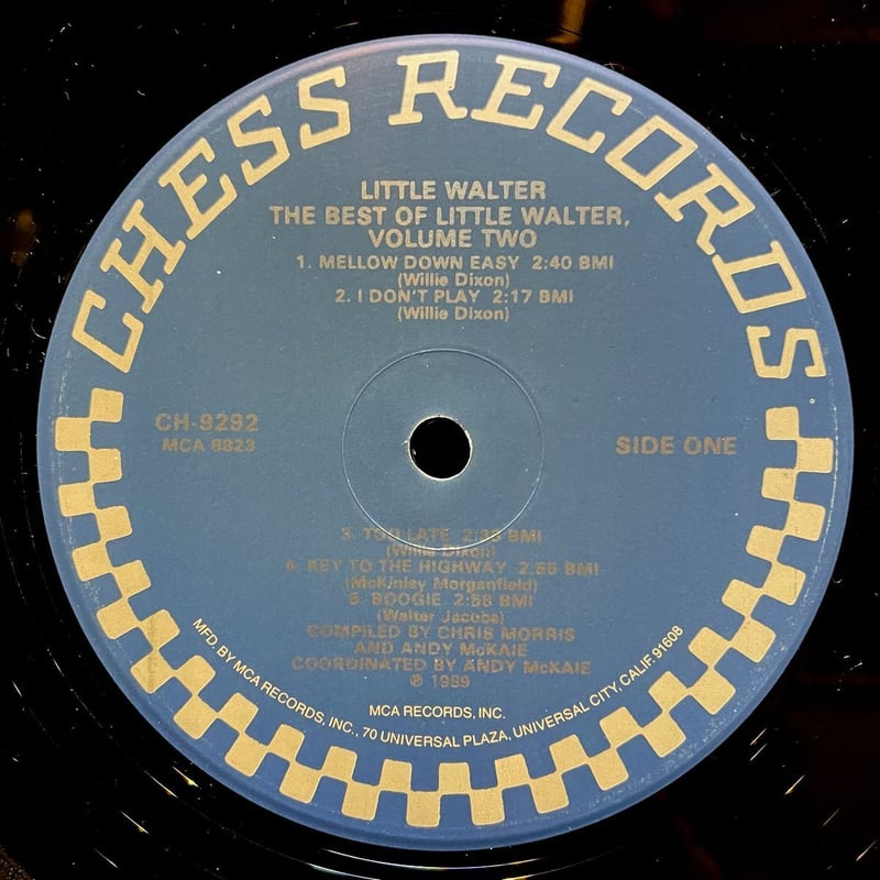 LITTLE WALTER - The Best Of Little Walter Volum