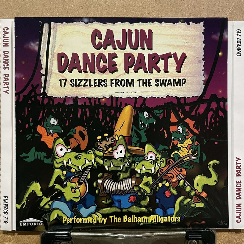 Cajun Dance Party アナログレコード CD) THE BALHAM ALLIGATORS - Cajun Dance Party