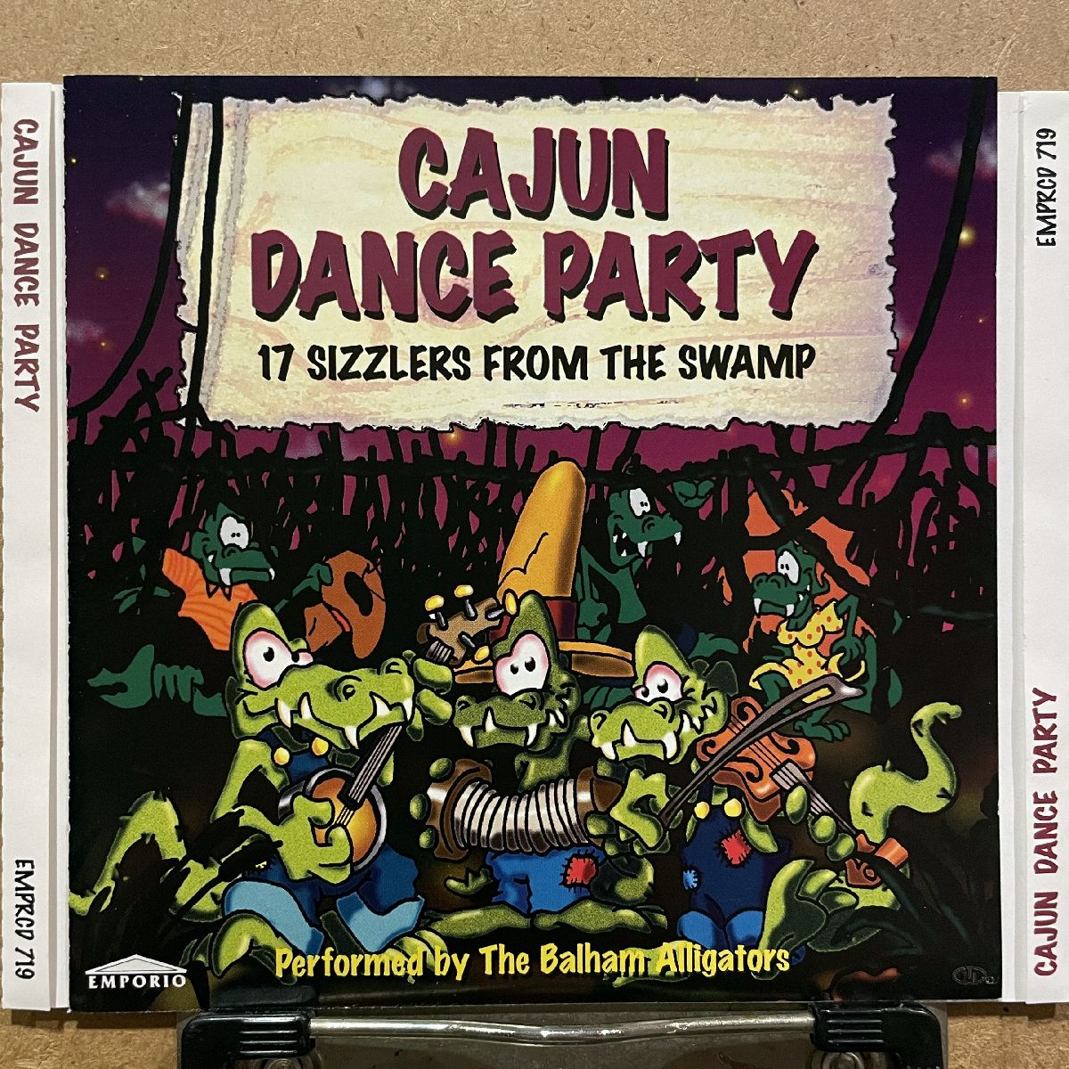 CD) THE BALHAM ALLIGATORS - Cajun Dance Party
