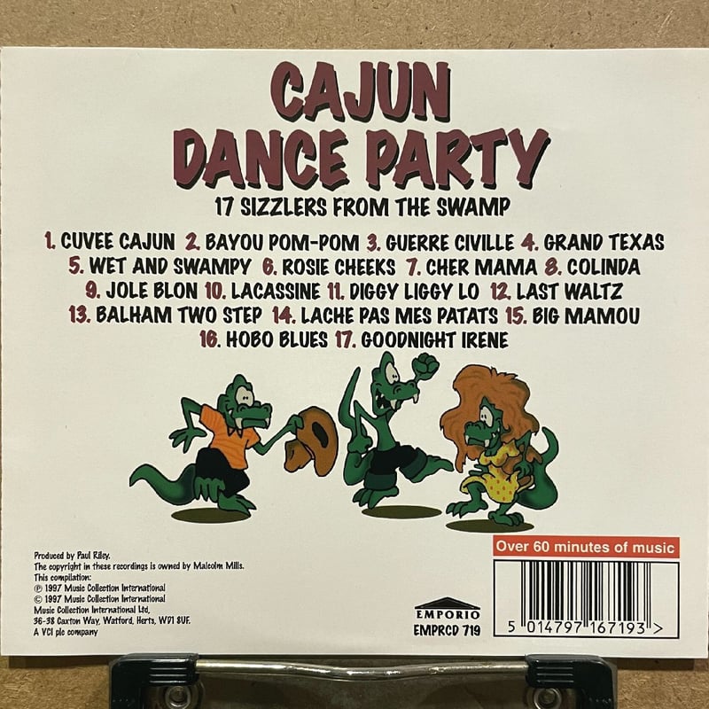 CD) THE BALHAM ALLIGATORS - Cajun Dance Party