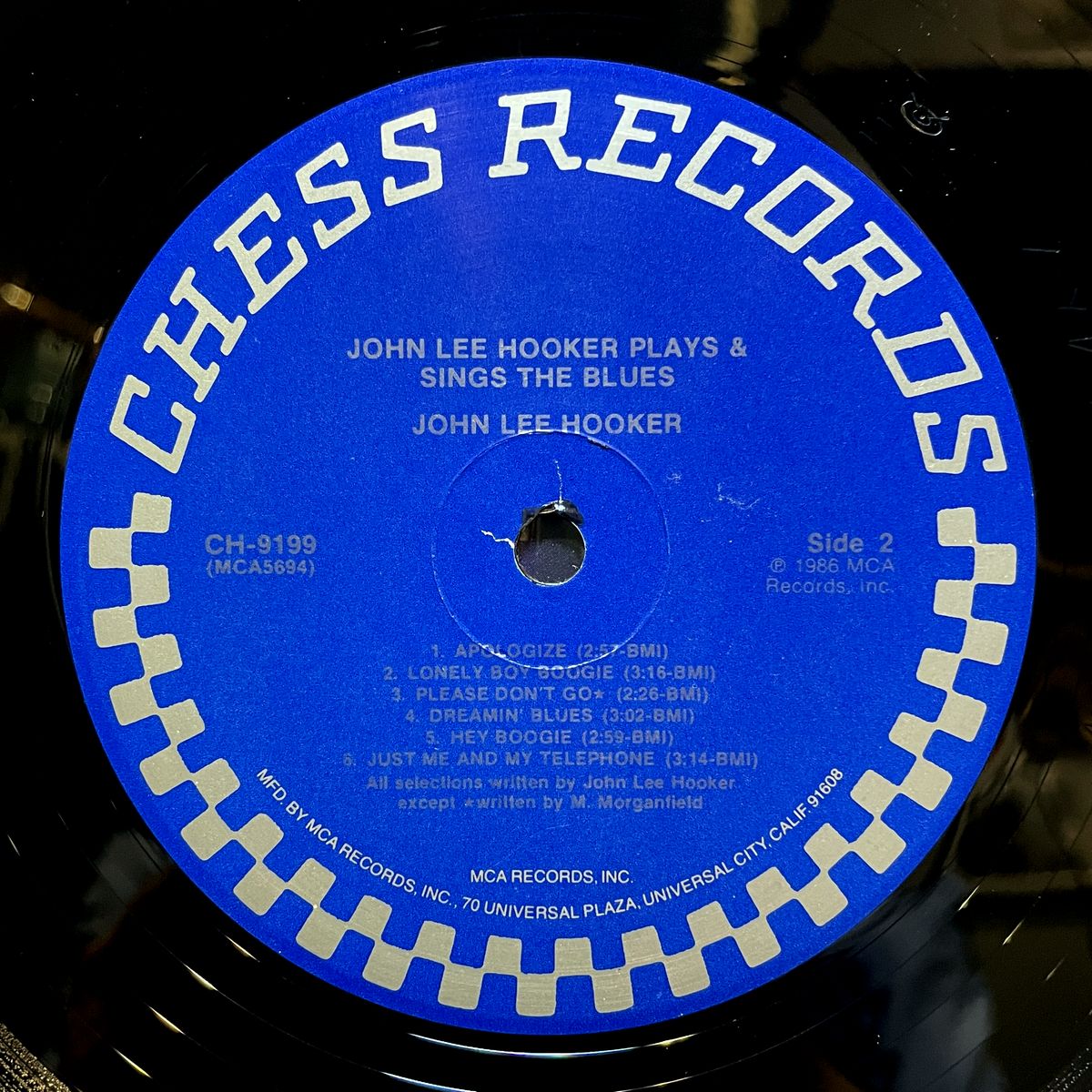 JOHN LEE HOOKER - Plays & Sings The Blues (Ches