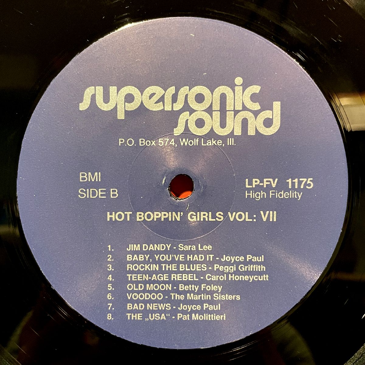 V.A.- Hot Boppin' Girls Vol.VII (Supersonic Sou