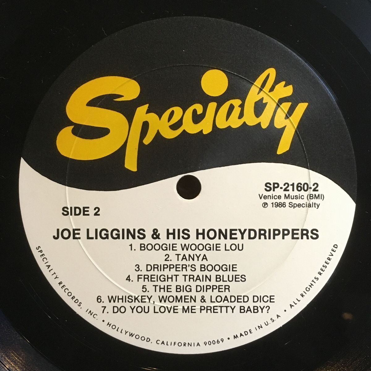 JOE LIGGINS and his Honeydrippers (Specialty SP