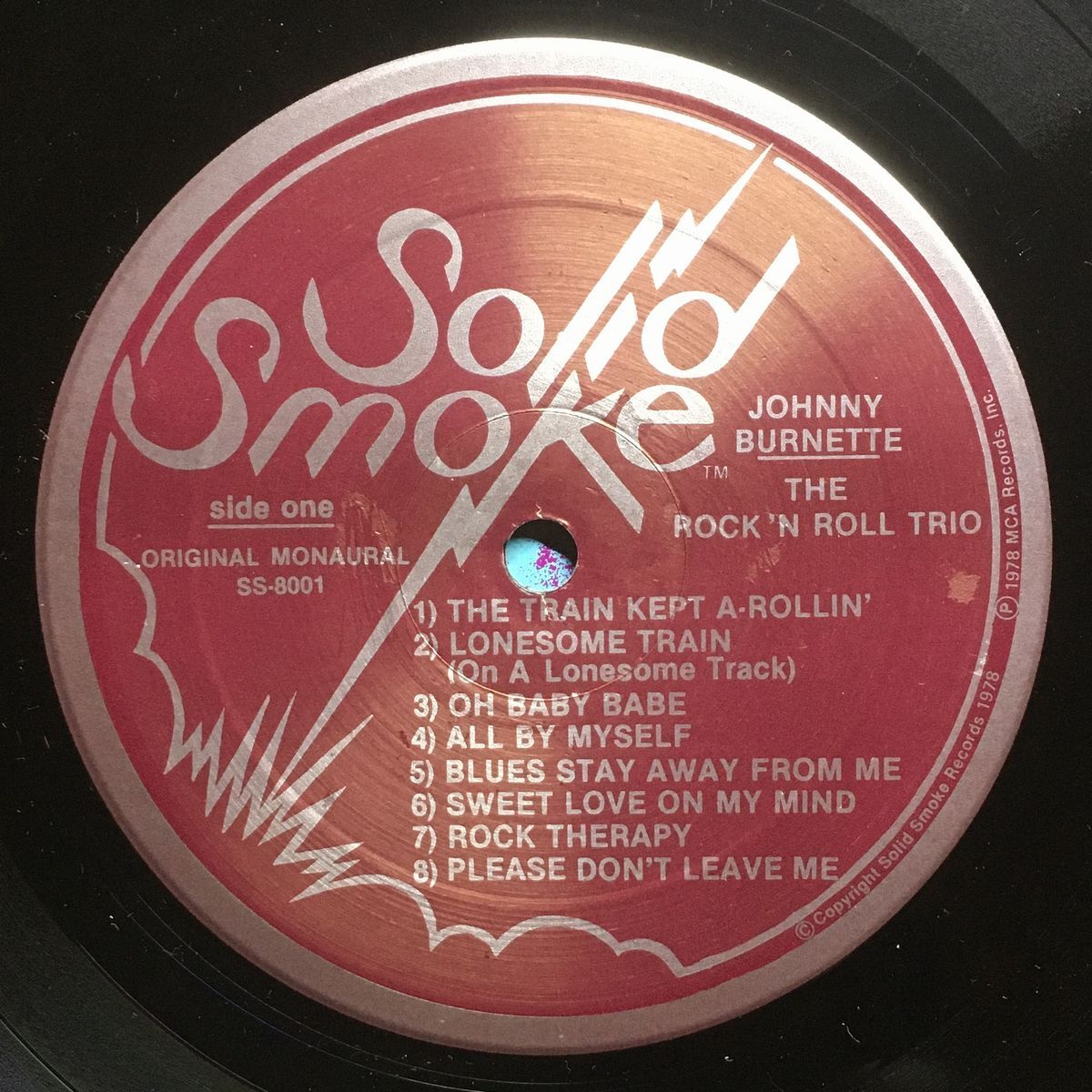 JOHNNY BURNETTE The Rock'n Roll Trio - Tear It JOHNNY BURNETTE The Rock'n Roll Trio - Tear It