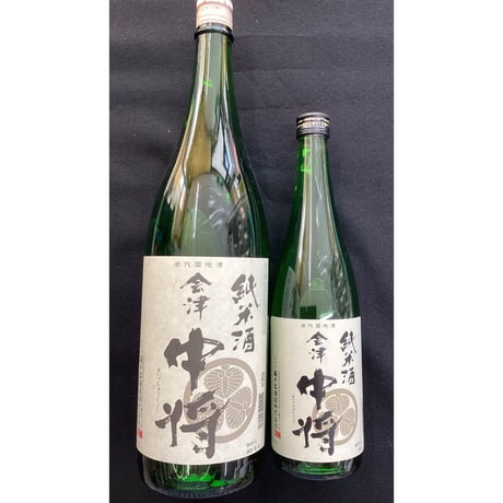 鶴の江酒造　会津中将純米酒　720㎖
