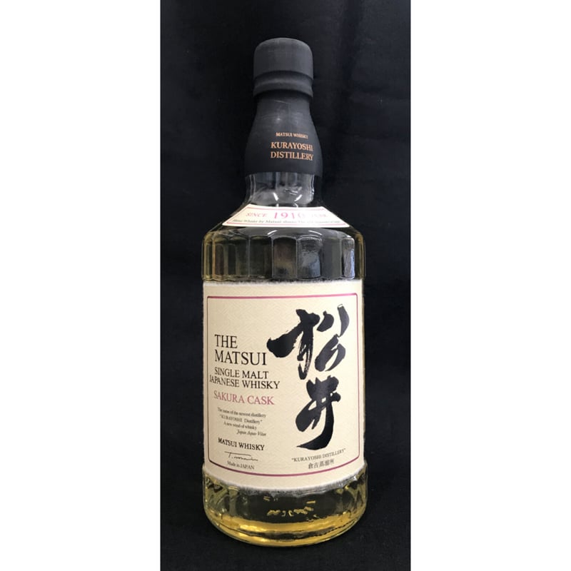 松井酒造松井シングルモルト サクラカスク 700㎖43% | 陰山商店