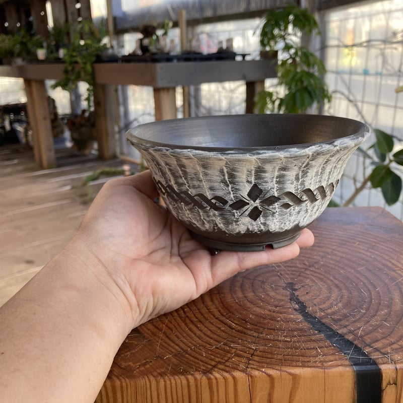 1128：刻紋鉢-kokumon- 9900-058 | Home&Plants