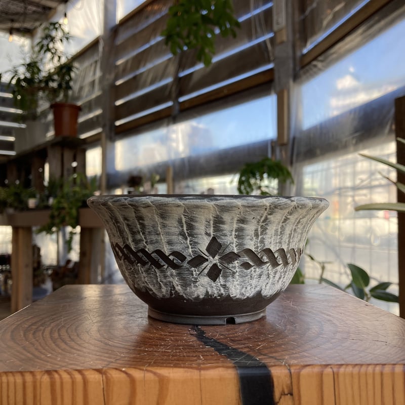1128：刻紋鉢-kokumon- 9900-058 | Home&Plants