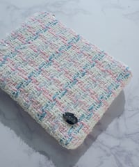 pale blue×pink couture（pouch)