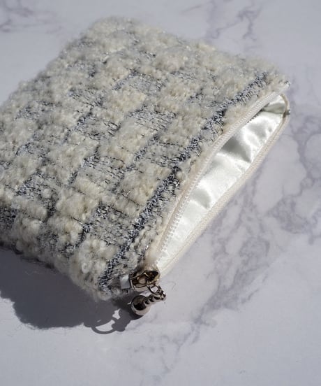 moco moco white×gray（pouch）