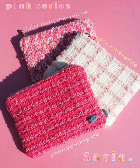 cherry pink×pink（pouch）