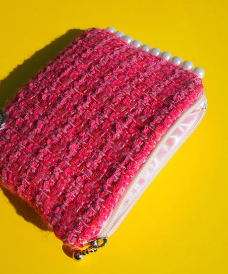 side pearl×cherry pink×pink（pouch）