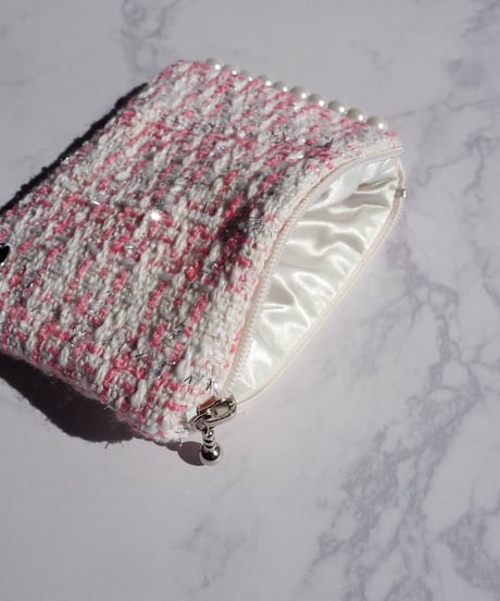 side pearl×white×pink（pouch）