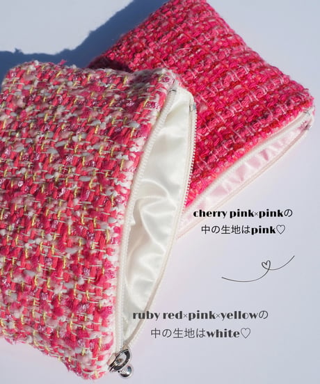 ruby red×pink×yellow（pouch）