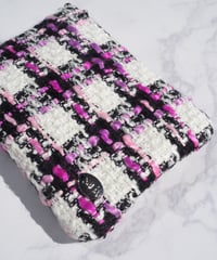 purple×white black（pouch)