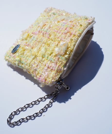 cotton candy yellow（charm pouch）