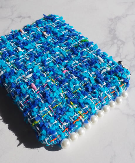side pearl×blue white×mulch color（pouch）