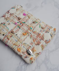 ivory×pompoms color（pouch）