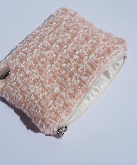 shell pink×white（pouch）