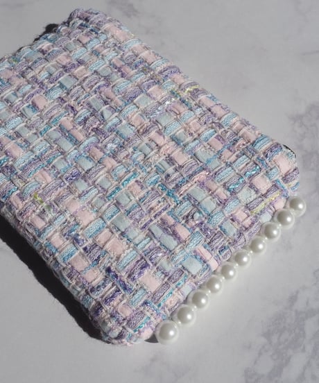 side pearl×ice blue×lavender（pouch）