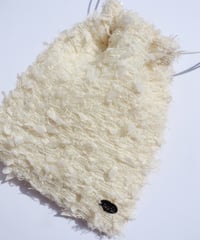 off-white×feather（kinchaku）