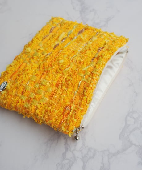 【M size】yellow×orange（pouch）