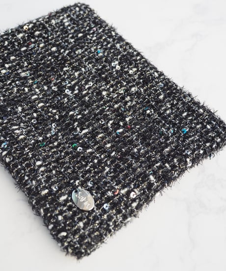 【M size】black×neon sequins（pouch）